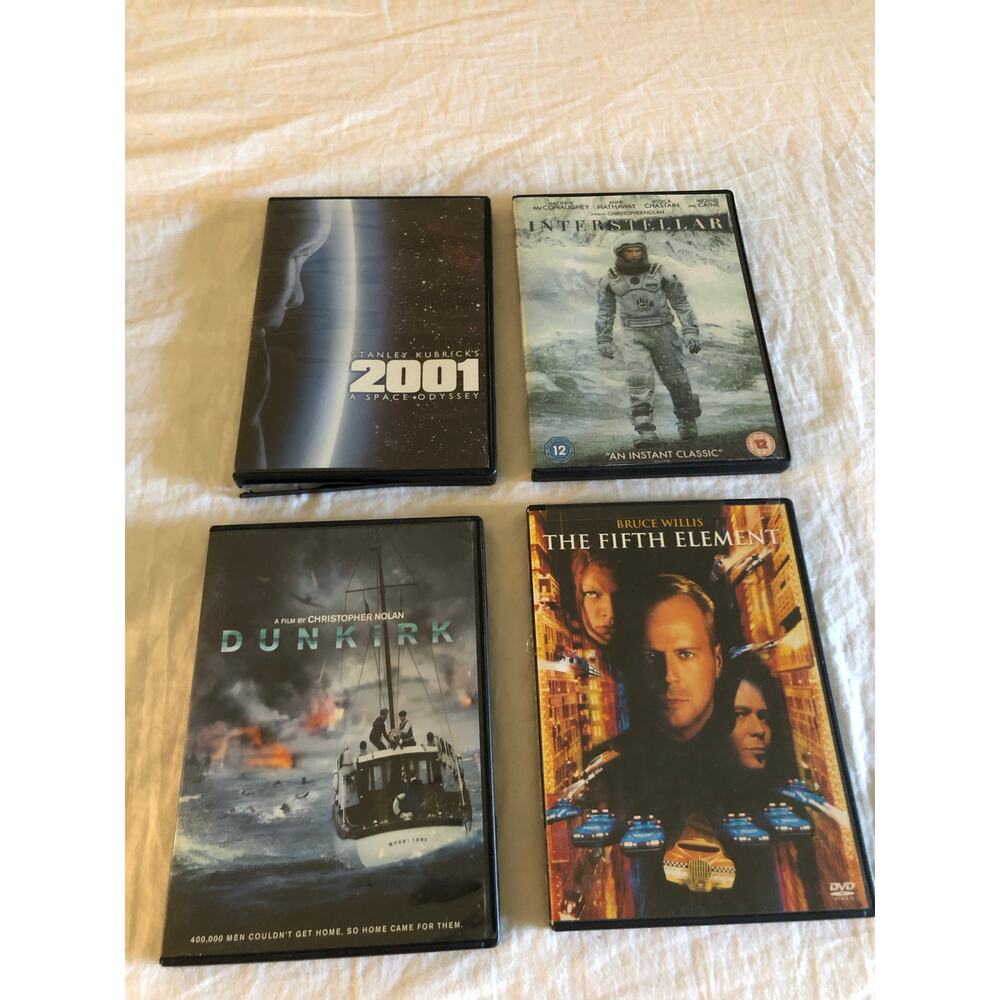 Movie 4 piece dvd bundle